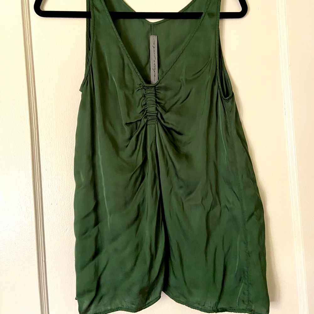 Hunter Green Raquel Allegra Tank